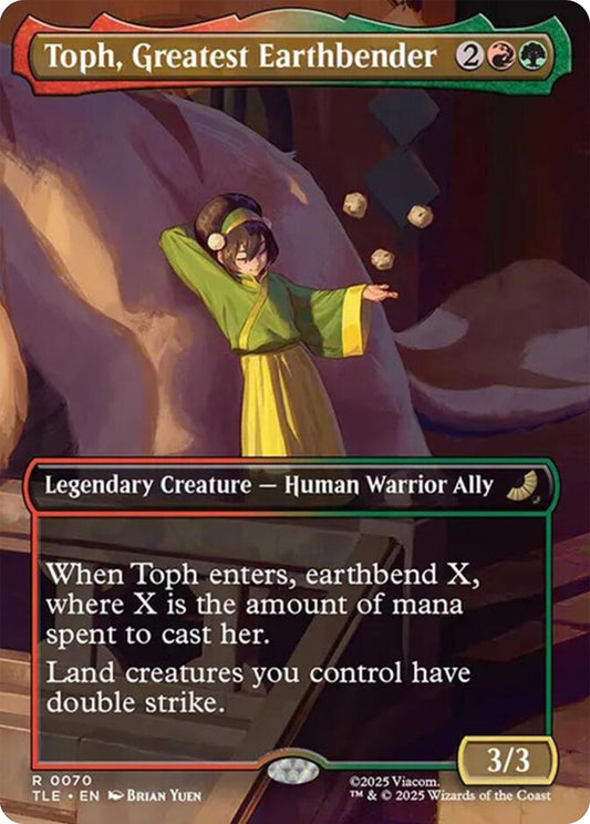 Toph, Greatest Earthbender (Borderless) (70) (TLE)
