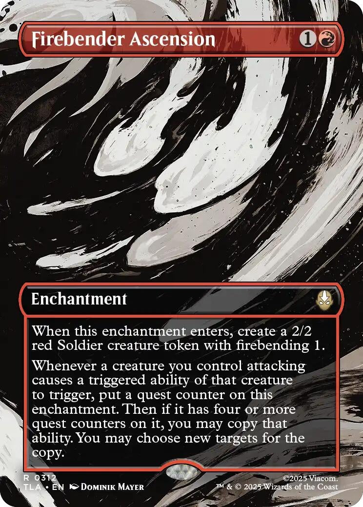 Firebender Ascension (Borderless) (312) (TLA)