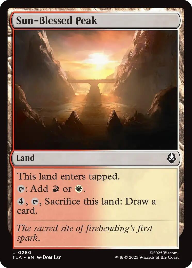 Sun-Blessed Peak (280) (TLA)