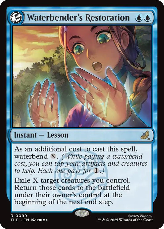 Waterbender's Restoration Foil (99) (TLE)