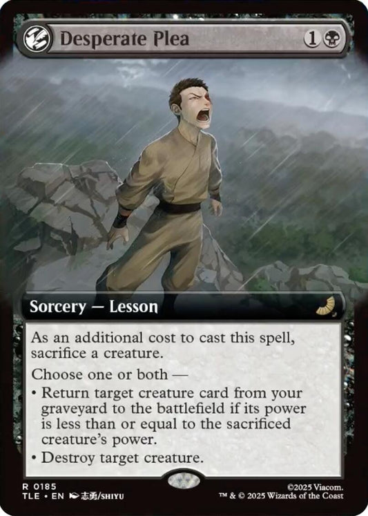 Desperate Plea (Extended Art) (185) (TLE)