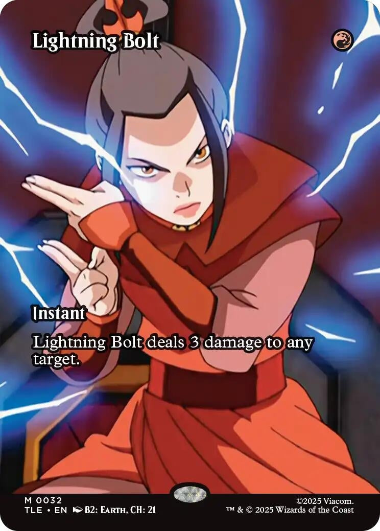 Lightning Bolt (Borderless) (32) (TLE)