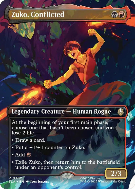 Zuko, Conflicted (Borderless) (302) (TLA)