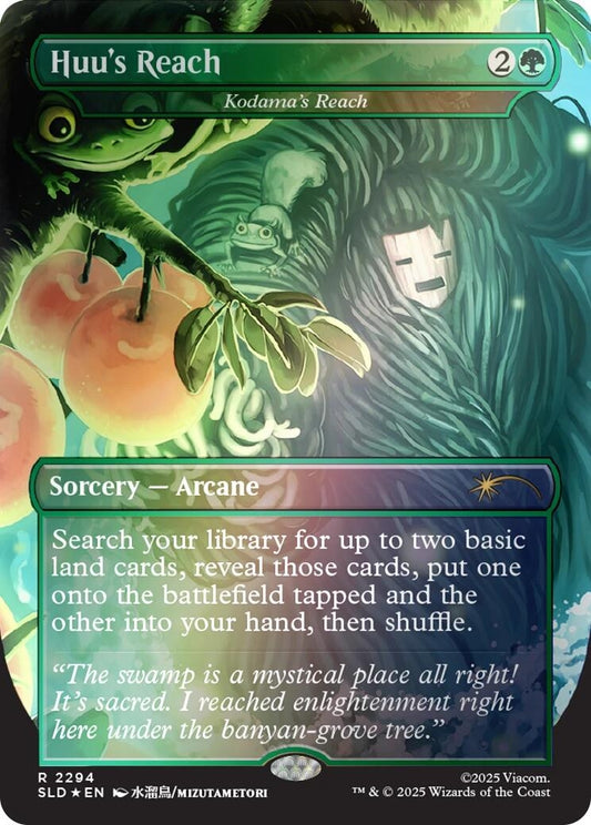 Huu's Reach - Kodama's Reach (Rainbow Foil) (2294) (SLD)