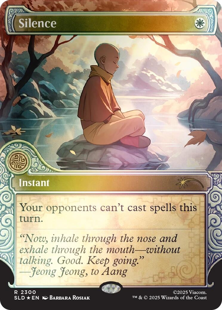 Silence (2300) (Rainbow Foil) (2300) (SLD)