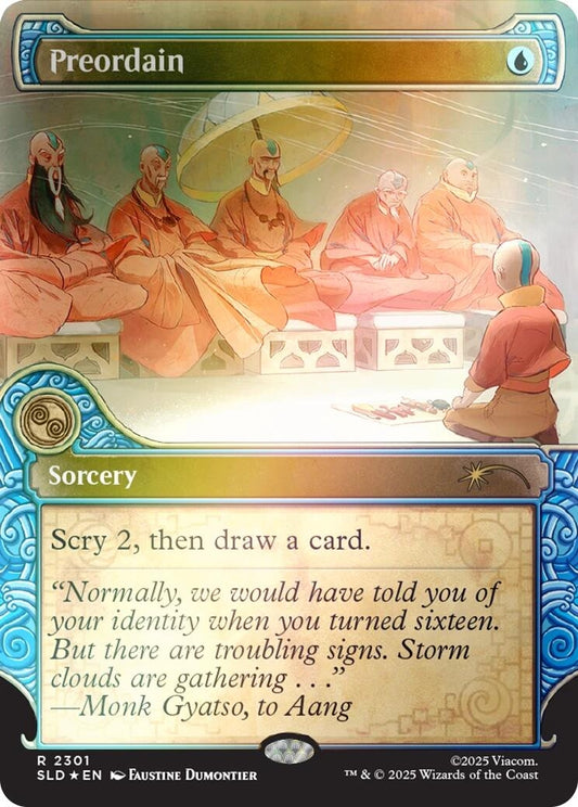 Preordain (2301) (Rainbow Foil) (2301) (SLD)