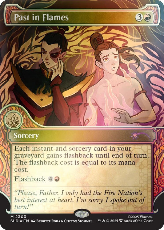 Past in Flames (Rainbow Foil) (2303) (SLD)