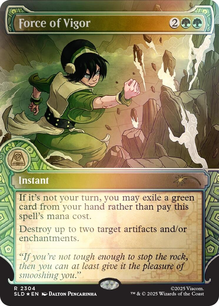 Force of Vigor (Rainbow Foil) (2304) (SLD)