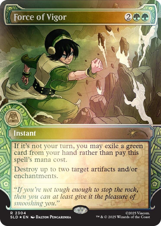 Force of Vigor (Rainbow Foil) (2304) (SLD)