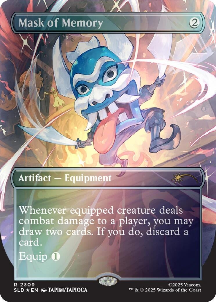Mask of Memory (Rainbow Foil) (2309) (SLD)
