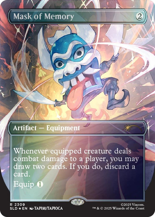 Mask of Memory (Rainbow Foil) (2309) (SLD)