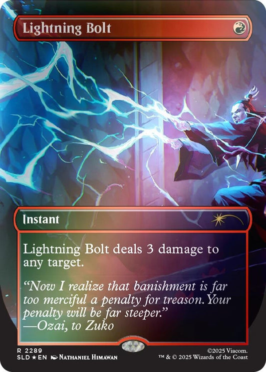 Lightning Bolt (2289) (Rainbow Foil) (2289) (SLD)