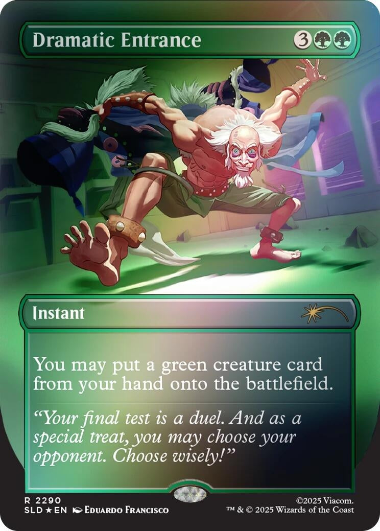 Dramatic Entrance (Rainbow Foil) (2290) (SLD)