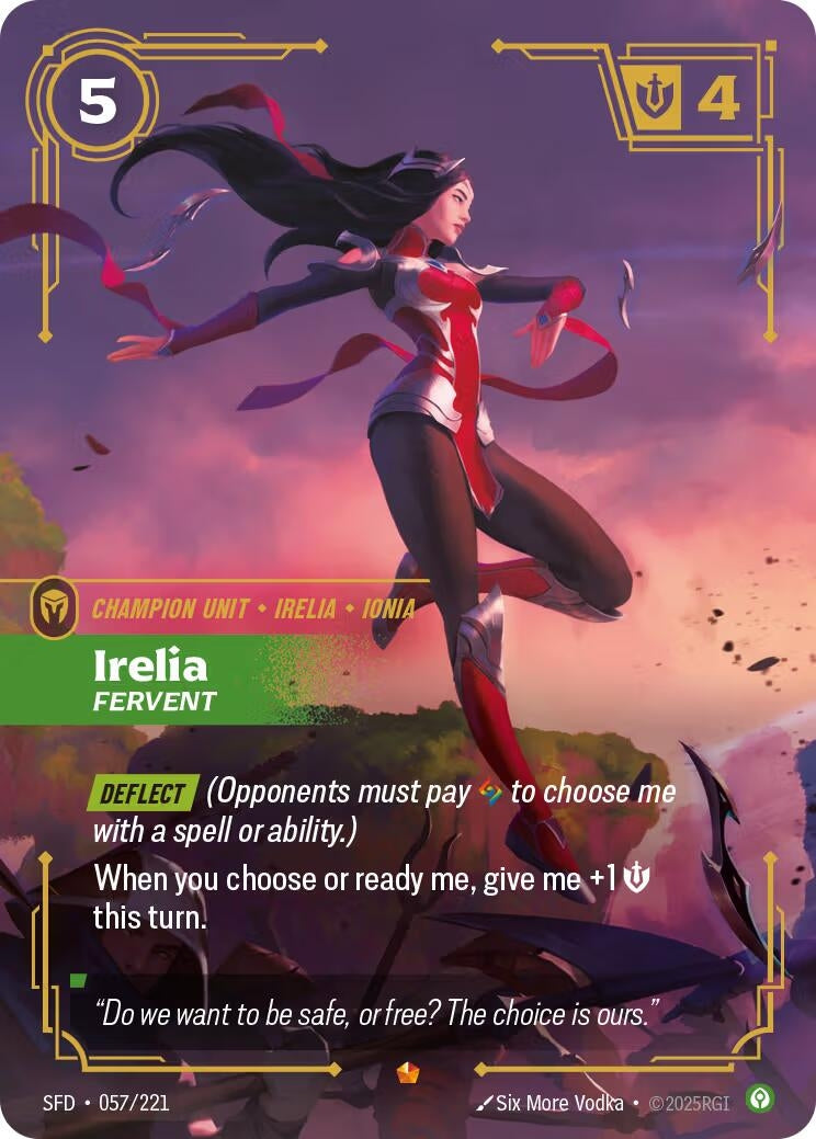 Irelia - Fervent (057/221) (SFD)