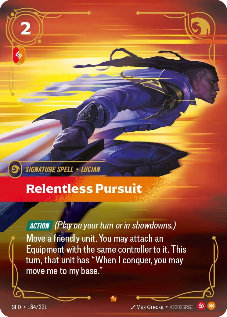 Relentless Pursuit (184/221) (SPF)