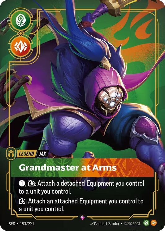 Jax - Grandmaster At Arms (193/221) (SPF)