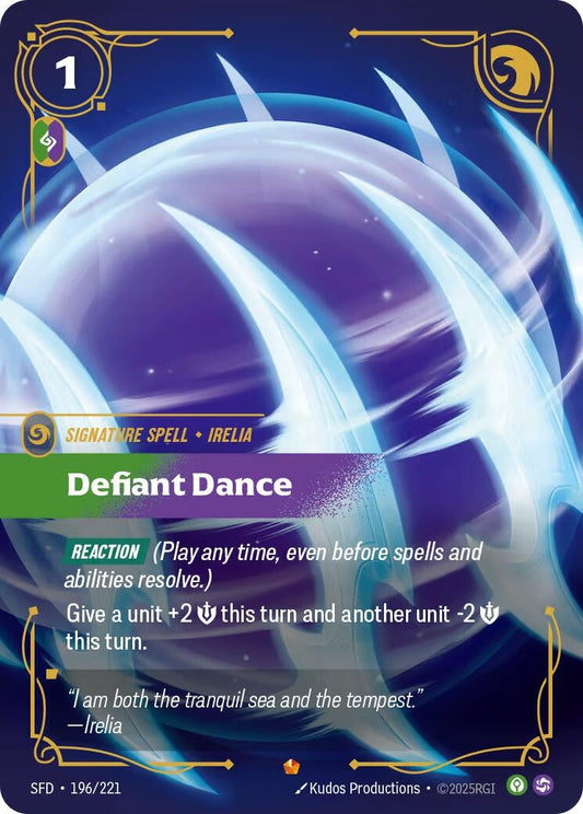 Defiant Dance (196/221) (SPF)