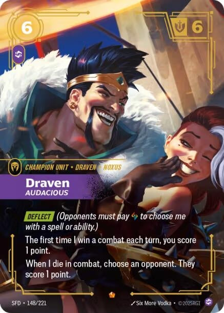 Draven - Audacious (148/221) (SPF)