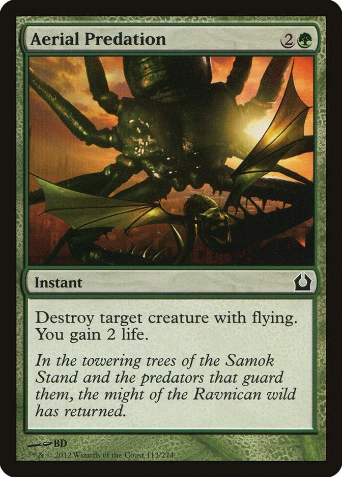 Aerial Predation (113) (RTR)