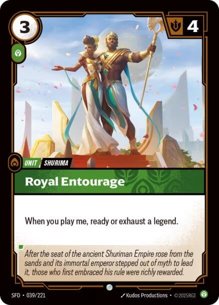 Royal Entourage (039/221) (SPF)