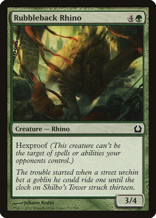 Rubbleback Rhino (132) (RTR)