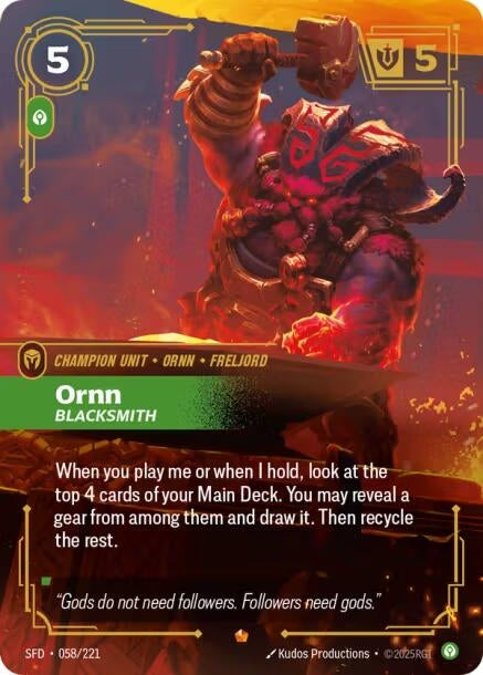 Ornn - Blacksmith (058/221) (SPF)