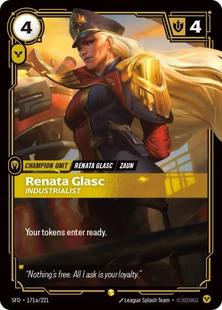 Renata Glasc - Industrialist (Alternate Art) (171a/221) (SFD)