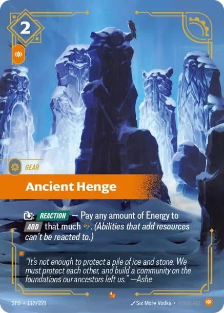 Ancient Henge (117/221) (SPF)