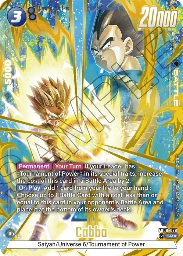 Cabba - FB08-029 (Alternate Art) (FB08-029) (FB08)