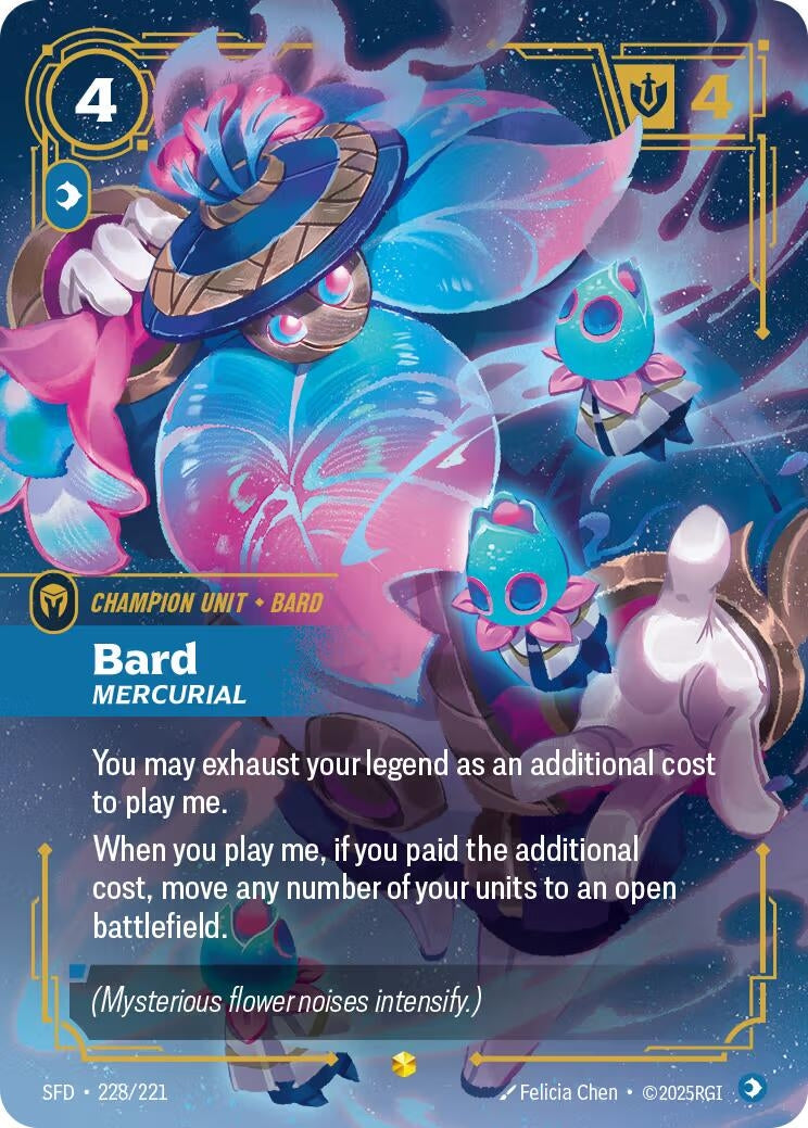 Bard, Mercurial (Overnumbered) (228/221) (SFD)