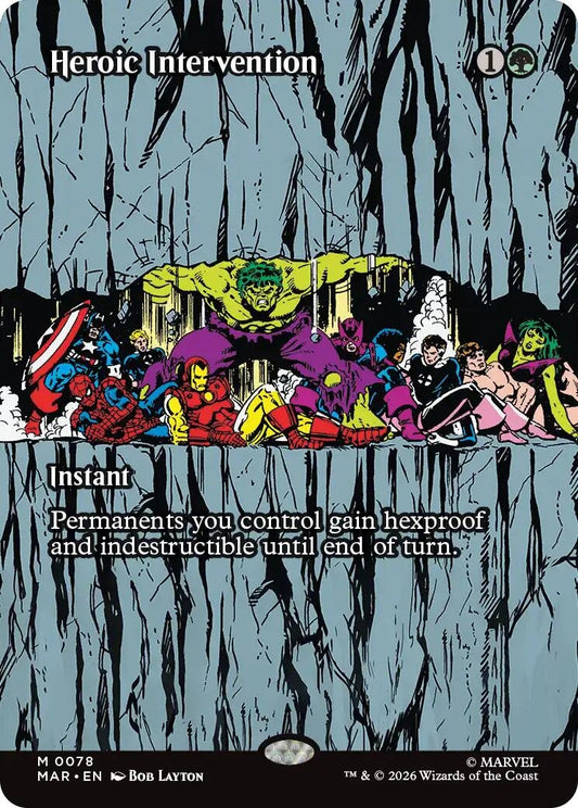 Heroic Intervention (0078) (Borderless) (78) (MAR)