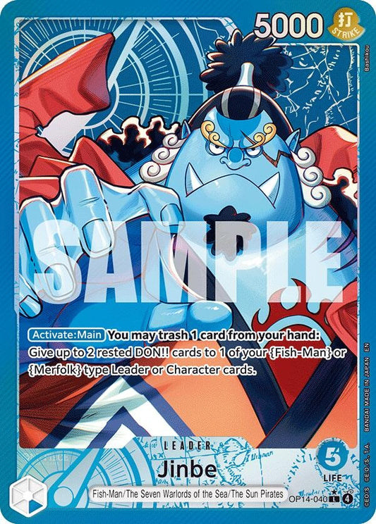 Jinbe - OP14-040 (Alternate Art) (OP14-040) (OP14)