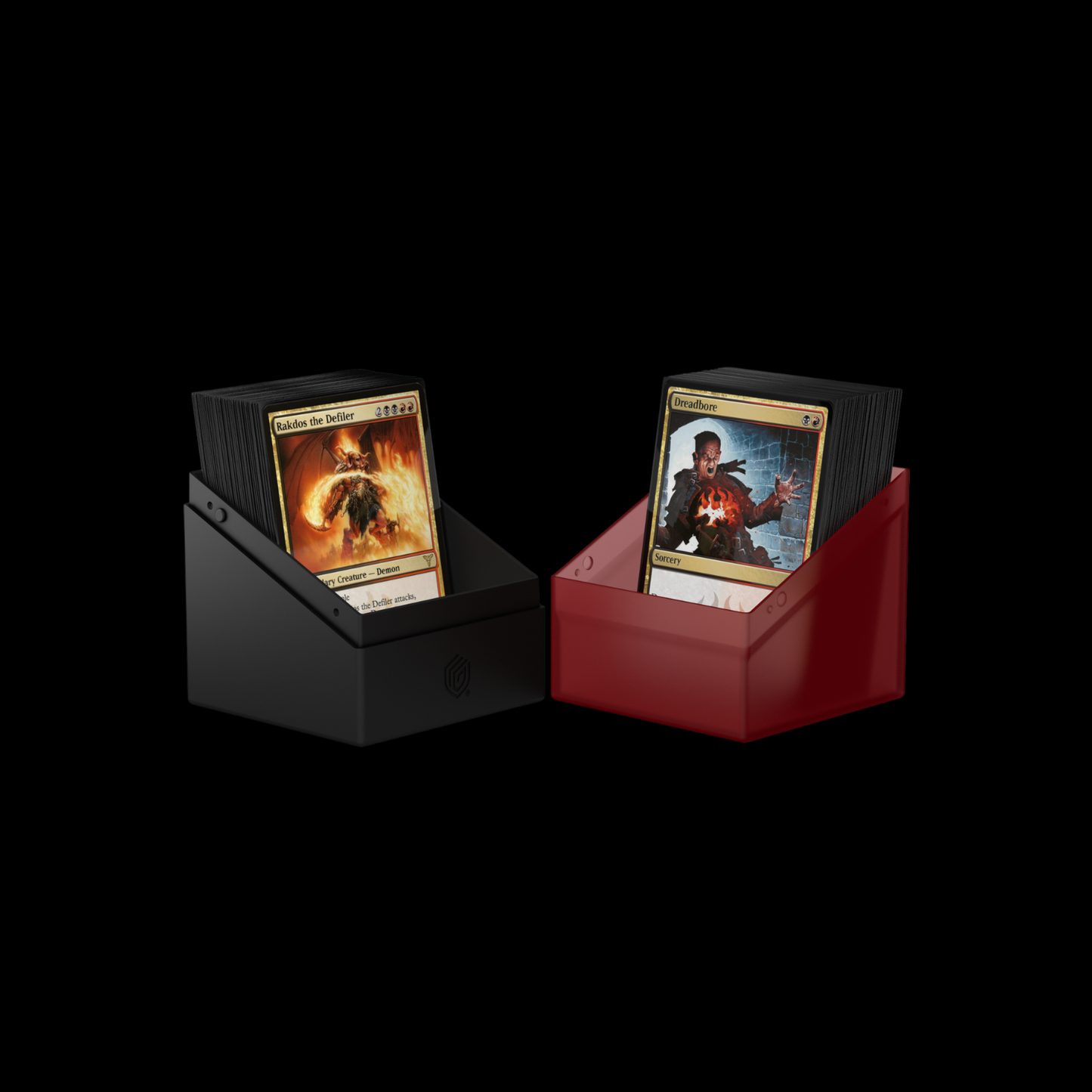 Ultimate Guard Deck Case Boulder 100+ MTG Guild Summit Rakdos