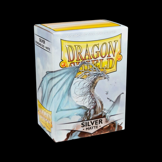 Dragon Shield Matte Silver Sleeves 100x
