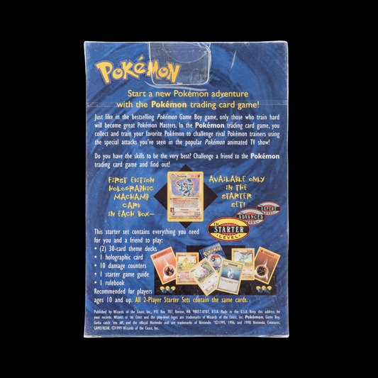 Pokemon Starter Set 1999 Machamp Foil