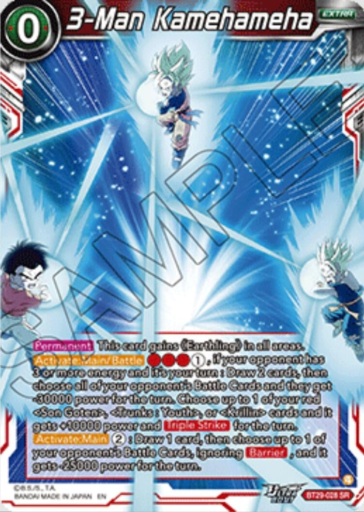 3-Man Kamehameha (BT29-028) (BT29)