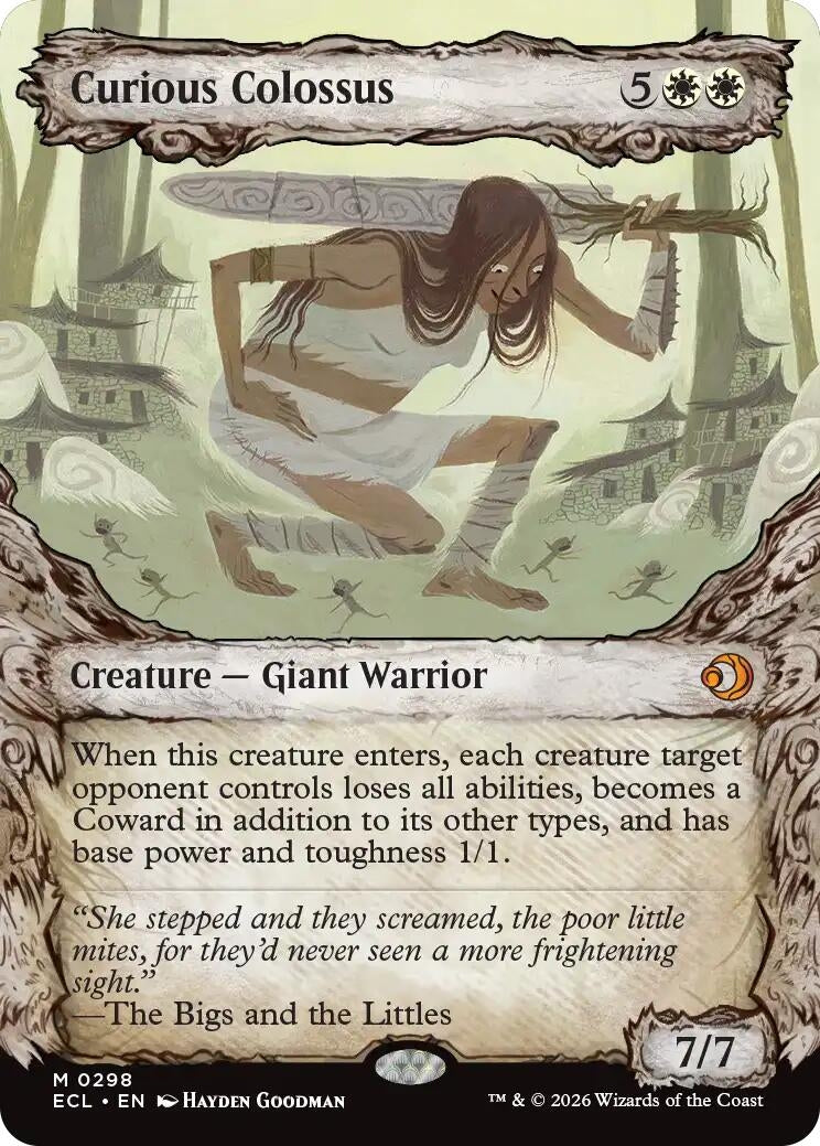 Curious Colossus (Showcase) (298) (ECL)