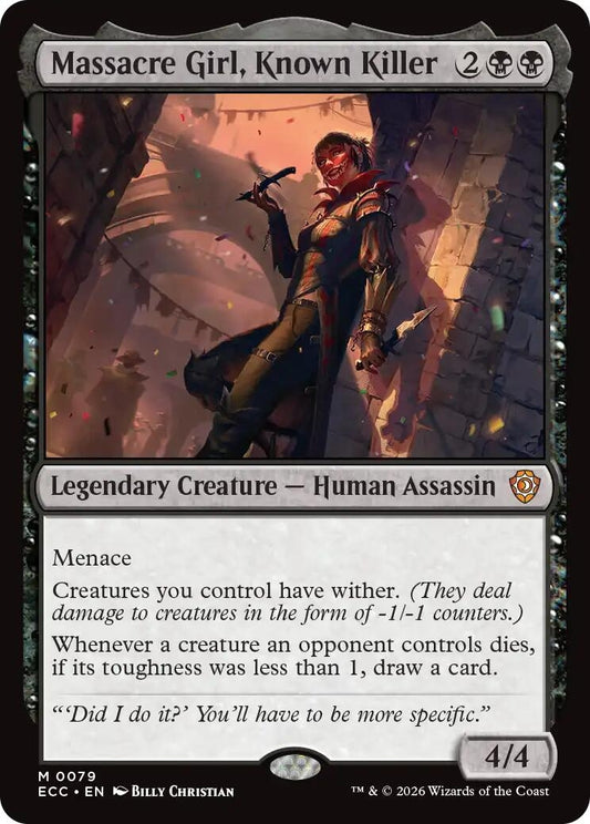 Massacre Girl, Known Killer (79) (ECC)