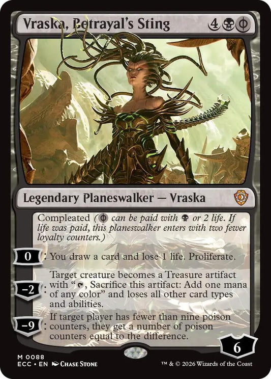 Vraska, Betrayal's Sting (88) (ECC)