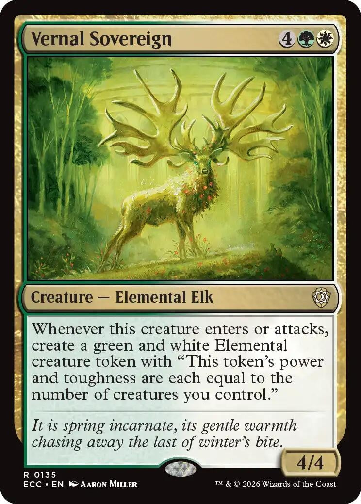Vernal Sovereign (135) (ECC)