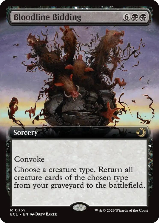 Bloodline Bidding (Extended Art) (359) (ECL)