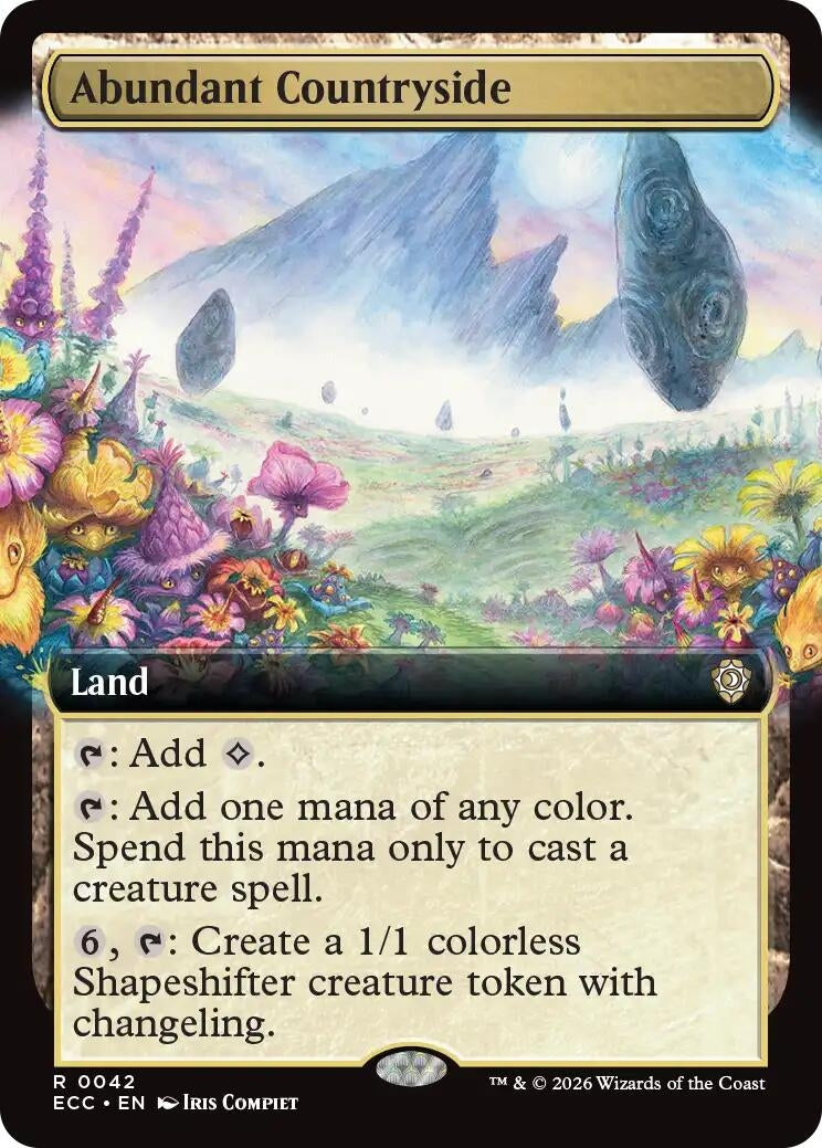Abundant Countryside (Extended Art) (42) (ECC)