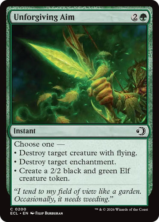 Unforgiving Aim (200) (ECL)