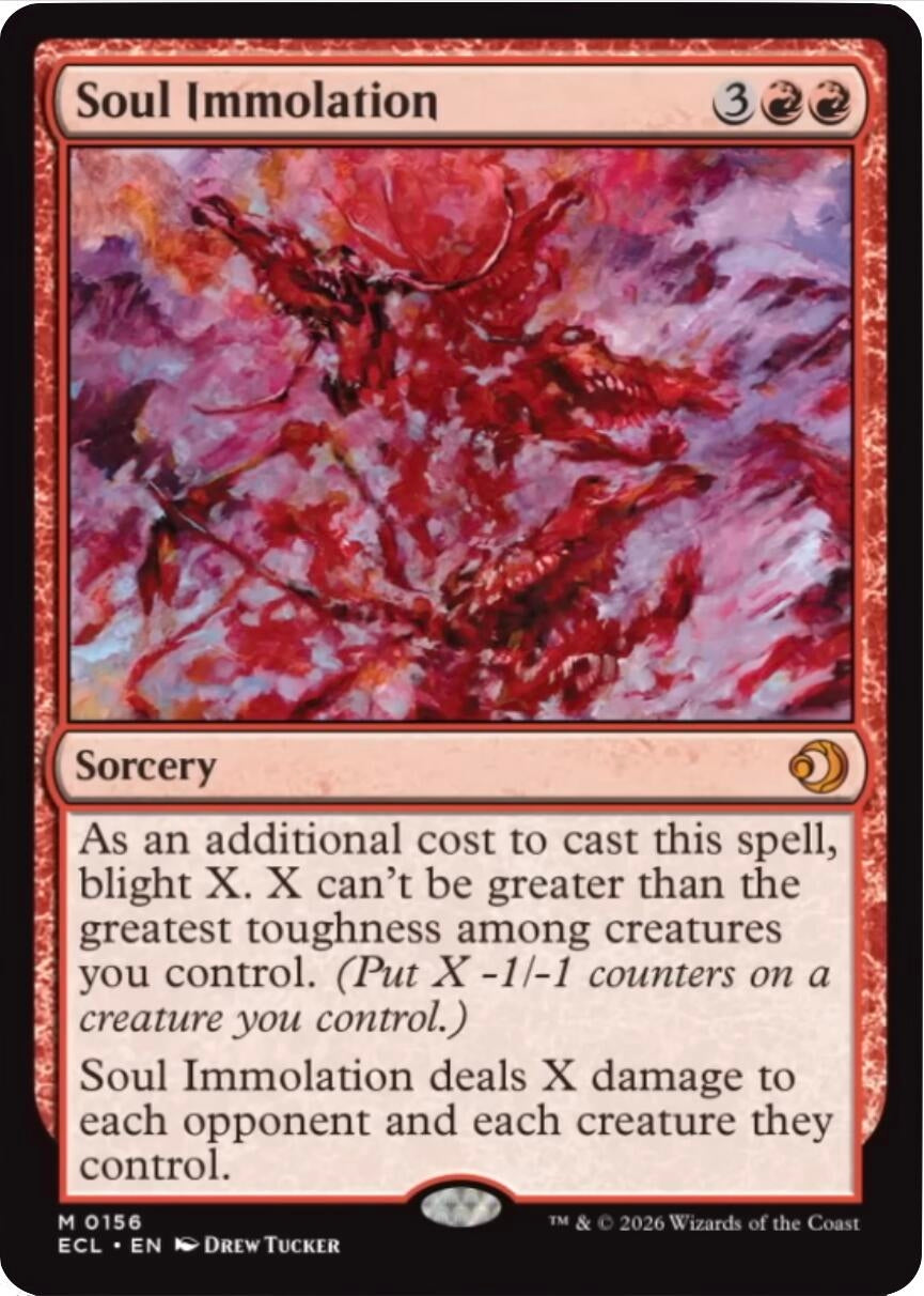 Soul Immolation (156) (ECL) – Card Dynasty