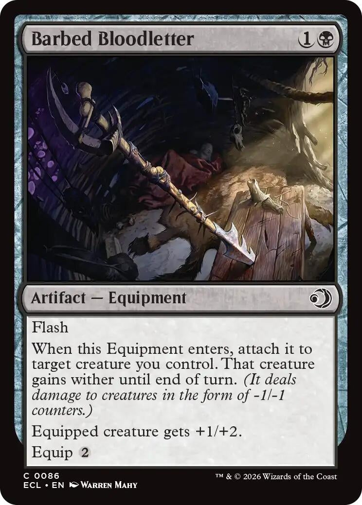 Barbed Bloodletter (86) (ECL)
