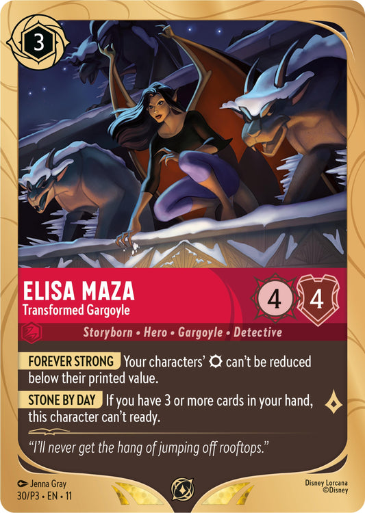 Elisa Maza - Transformed Gargoyle (30) (DLPC)