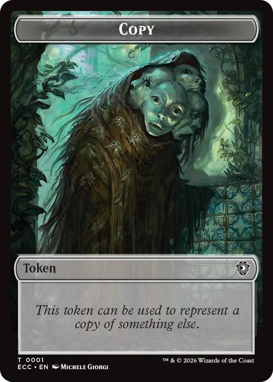 Copy // Scarecrow Double-Sided Token (1 // 11) (ECC)