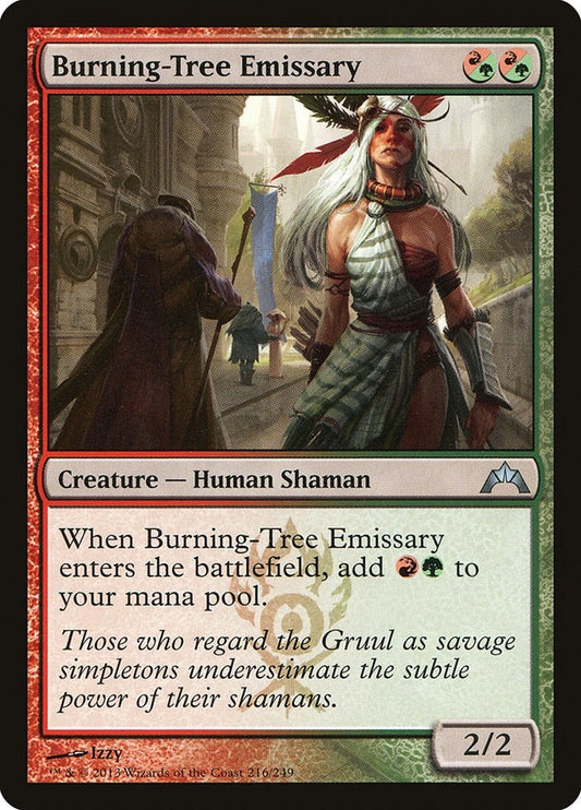 Burning-Tree Emissary (216) (GTC)