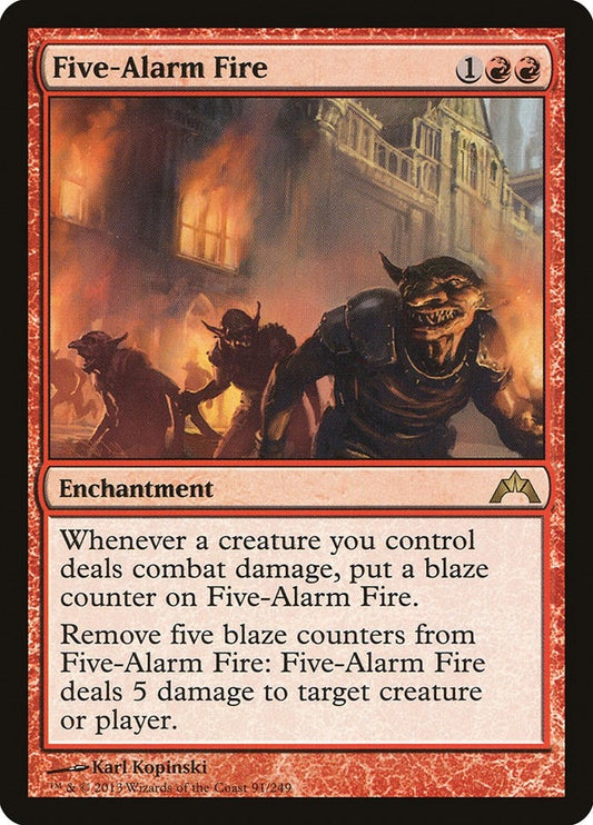 Five-Alarm Fire (91) (GTC)