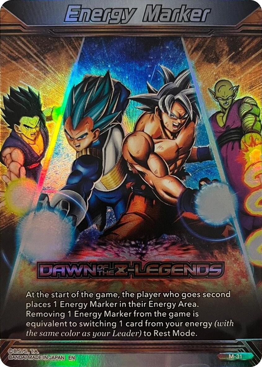 Energy Marker - Dawn Of The Z-Legends (M-31) (M-31) (BT29)